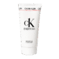A white tube of CK Everyone Shower Gel Body Wash for Men, 100ml, features black and red text on a plain background.