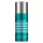 A teal cylindrical deodorant bottle with a silver cap, featuring "Le Male" by Jean Paul Gaultier text in white.