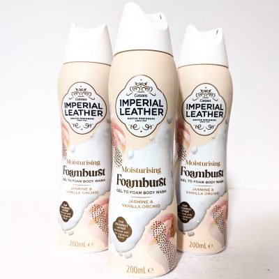 3x Imperial Leather Foamburst Jasmine & Vanilla Orchid, 200ml - Image 1