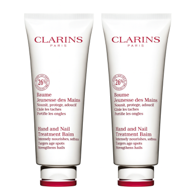 2x Clarins Skincare Hand & Nail Treatment Cream 100ml