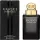A black bottle and box of Gucci Intense Oud EDP 90ml Spray Unisex, featuring gold accents and text on both the packaging and the bottle.