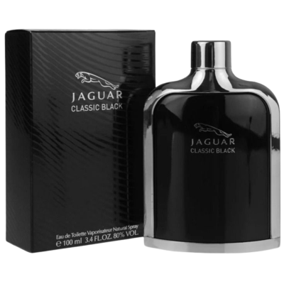 Jaguar Classic Black Eau de Toilette Spray for Men, 100ml - Image 3
