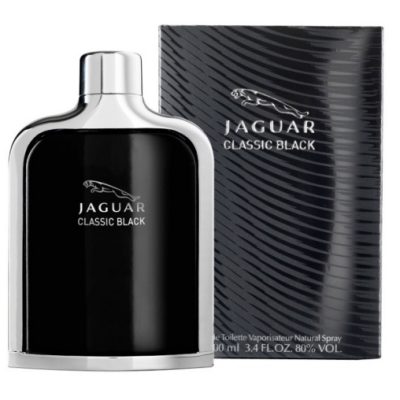 Jaguar Classic Black Eau de Toilette Spray for Men, 100ml - Image 1