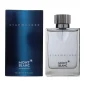 Montblanc Starwalker Homme EDT for Men, 75ml, with its blue packaging box displayed beside the bottle.