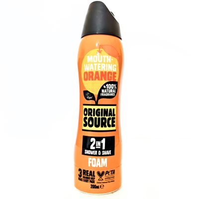 Original Source Mouth Watering Orange Shower Foam, 200ml