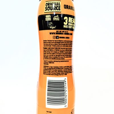 3x Original Source Mouth Watering Orange Shower Foam, 200ml - Image 4