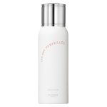 Two white cylindrical bottles of Hermès Eau des Merveilles Deodorant Spray 150ml each, featuring a minimalist design with silver caps.