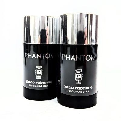 2x Paco Rabanne Phantom Deodorant Stick 75ml - Image 1