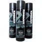 Three black bottles of Toni & Guy Men Deep Clean Shampoo with charcoal extract, each 250 mL, are standing upright side by side against a white background.