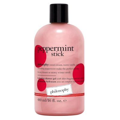 3x Philosophy Peppermint Stick Hydrating Shower Gel 480ml
