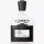 A clear glass bottle of Creed Aventus Eau de Parfum EDP 100ml Spray for Men features a black cap, black label, and an illustration of a man on horseback.