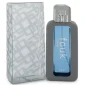 A bottle of FCUK Forever For Him EDT 100ml Spray, Men's, featuring a blue label beside its matching patterned packaging.