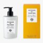 Set of 2 Acqua di Parma Colonia Hand and Body Lotion, 300ml each, unisex. Each bottle is white with a black pump; packaging includes a yellow box with black text.