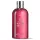 Two pink bottles of Molton Brown Fiery Pink Pepper Bath & Shower Gel 300ml, unisex, with silver caps are shown against a white background.