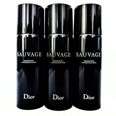 3x Dior Sauvage Deodorant Spray for Men, 150ml - Image 3