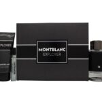 Mont Blanc Explorer Gift Set for Men includes a 100ml EDP, a 100ml shower gel, and a 7.5ml EDP.