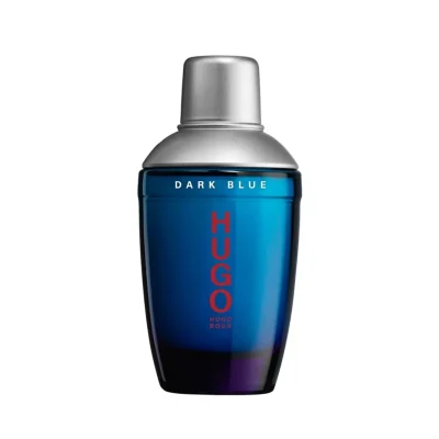 Hugo Boss Dark Blue EDT for Men, 75ml Spray - Image 1