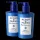 Two blue bottles of 2x Acqua di Parma Blu Mediterraneo Mirto di Panarea Hand & Body Lotion 300ml, Unisex, are displayed on a white background.