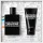 The Zadig & Voltaire This is Him Gift Set (50ml EDT, 50ml Shower Gel) is displayed against a white background with black doodles and text.