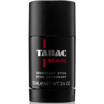 Three 75ml Mäurer & Wirtz Tabac Man Deodorant Sticks, featuring a black design with red and white text on the label, are displayed against a white background.