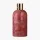 Two bottles of Molton Brown Rose Dunes Bath & Shower Gel 300ml for unisex use, each featuring a marbled pink design with a gold cap and "Made in England" label.