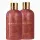 Two 300ml bottles of unisex Molton Brown Rose Dunes Bath & Shower Gel.