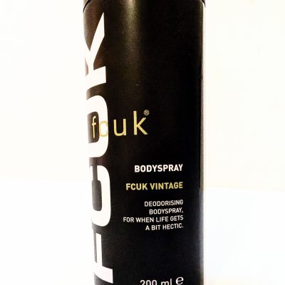 3x Fcuk Vintage Deodorising Body Spray for Men, 200ml - Image 3