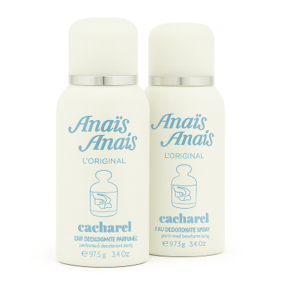 2x Cacharel Anais Anais Deodorant Spray for Women, 150ml - Image 1