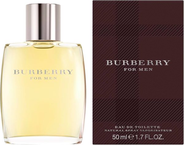 A 100ml bottle of Burberry for Men Eau de Toilette Spray and a box.