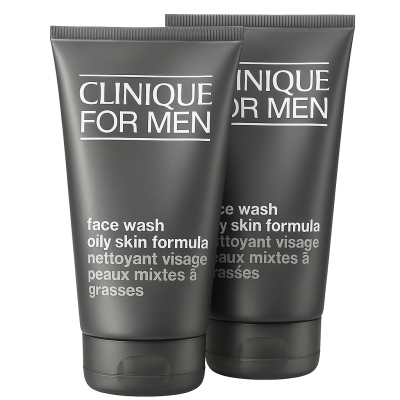 2x Clinique For Men Face Wash Oily Skin Formula 200ml - Image 1