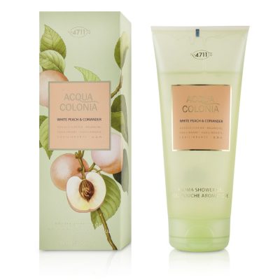 Maurer 4711 Acqua Colonia White Peach Coriander Shower Gel 200ml - Image 1