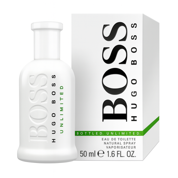 50ml Box and bottle Hugo Boss Bottled Unlimited