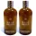 Two bottles of 2x Molton Brown Re-Charge Black Pepper 300ml Body Wash Shower Gel for Men are displayed side by side on a white background.
