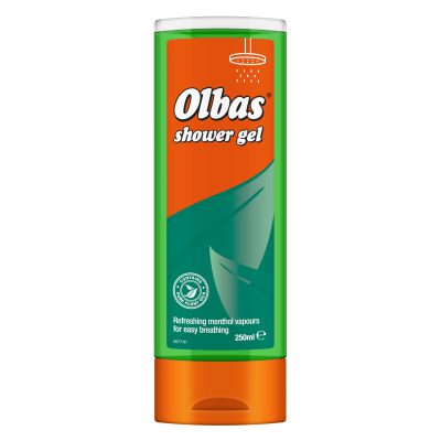 Olbas Shower Gel Refreshing Menthol Vapours, 250ml