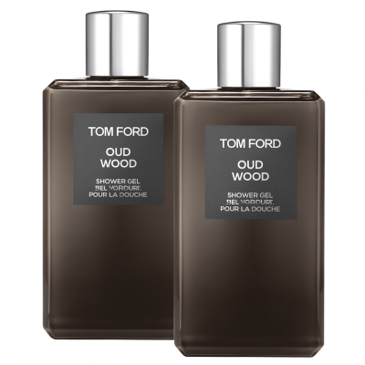 2x Tom Ford Private Blend Oud Wood Shower Gel Unisex, 250ml