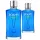 Two blue bottles of Joop Jump EDT for Men, Eau de Toilette (200ml each), feature silver caps and bold branding with an exclamation mark on the front.