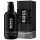 A 200ml bottle of Hugo Boss Boss Bottled Beyond Shower Gel for Men with a pump is displayed beside its matching black box packaging.