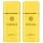 Two Versace Yellow Diamond Deodorant Sticks for Women (50ml each) are placed side by side against a white background.