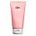 A set of 3 pink Lacoste L.12.12 Pour Elle Sparkling Shower Gels for women, each 150ml, featuring the crocodile logo on the front.