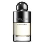 A 100ml bottle of Molton Brown Fiery Pink Pepper EDT for Men and Women, featuring a metallic cap and clear glass revealing the light-colored fragrance.