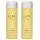 Two yellow bottles of ESPA Energising Bath & Shower Gel, each 250ml, stand side by side against a white background.