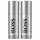 Two silver cans of Hugo Boss Bottled deodorant spray, each 150 ml, standing side by side against a white background.