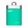 A rectangular turquoise Mont Blanc Individuel Tonic EDT Spray for Men, 75ml, with a silver cap is shown against a white background.