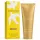 A set of three Nina Ricci L’Air du Temps Shower Gels, 200 ml each, in gold tubes and yellow boxes featuring a white dove design.