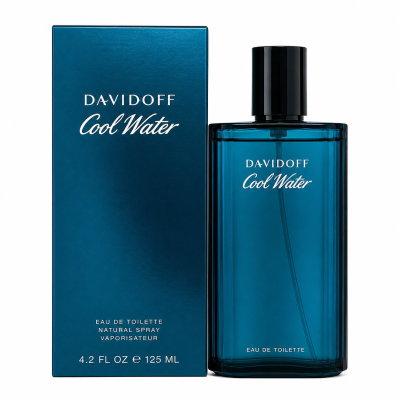 Davidoff Cool Water EDT for Men 125ml, Eau de Toilette Spray - Image 4