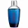 A set of two 75ml Hugo Boss Dark Blue Eau de Toilette sprays for men, each featuring a silver cap and blue gradient glass with bold red vertical text on the front.