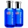 Two bottles of Ralph Lauren Polo Sport 75ml EDT Spray for Men, each featuring a blue design with silver caps and the American flag logo, are standing side by side on a white background.