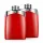 Two Mont Blanc Legend Red EDP Spray for Men, 200ml XL bottles with shiny silver caps and accents, positioned side by side on a white background.