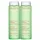Two identical 200ml bottles of green 3x Clarins Purifying Toning Face Lotion.