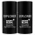 Two black tubes of Montblanc Explorer stick deodorant.